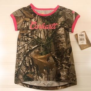 Toddler camo carharrt t-shirt